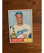 Tommy Davis 1961 Topps Baseball Card (1299) - $91.72 MXN