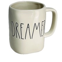 RAE DUNN ARTISAN COLLECTION by MAGENTA &quot;DREAMER&quot; Cup16 oz Ivory Mug NEW - £10.65 GBP