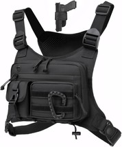 Chest Bag For Men And Women,Chest Bag Vest For Running, Hiking, Edc Ches... - $58.78 CAD