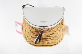 Women&#39;s Handbags Kate Spade New York Catch Wicker Medium Crossbody - £203.70 GBP