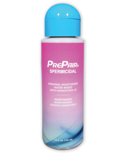 PREPAIR SPERMICIDAL LUBE MOISTURIZING LUBRICANT 4.5 oz