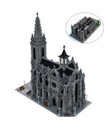 Modular Cathedral with Interior Building Bricks Toys Blocks Set Model Co... - $840.88