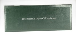 Doce Días De Navidad Esterlina Cucharas Por Franklin Mint &amp; Carlos Sierra-Franco - £344.78 GBP
