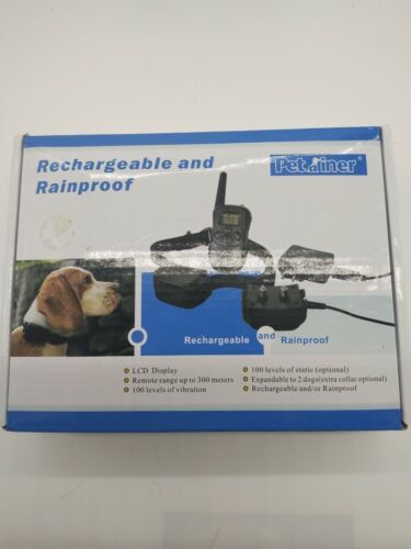 Primary image for Petainer Dog Training Collar - IS-PET998RB 1 for 1 (lcd display)