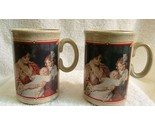TWO Watkins 1914 Alamanac Coffee Cups Mugs Made in England - $14.95