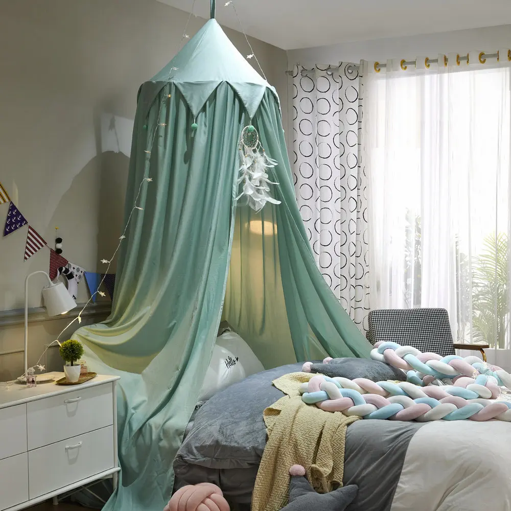 Baby Canopy Mosquito Children Room Decoration Crib Netting Baby Tent Hun... - $92.54+
