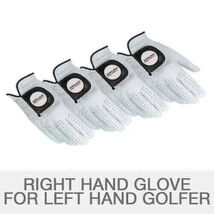 Kirkland Signature Premium Leather Golf Gloves RIGHT Hand 4 Pack Large - $21.78