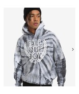 Fall Out Boy Grey Tie Dye Laurel Wreath Logo Hoodie Medium - $50.00
