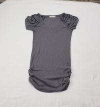 Bell Cap Short Sleeve Knit Tunic Shirt Juniors Size L 11/ 13 No Boundaries - $15.00