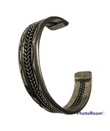 Sterling silver, signed  FM Navajo cuff bracelet. - $314.30 CAD