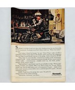 Vintage 1970&#39;s Kawasaki KZ-400 Motorcycle Magazine Print Ad Full Color 8... - $9.08 CAD