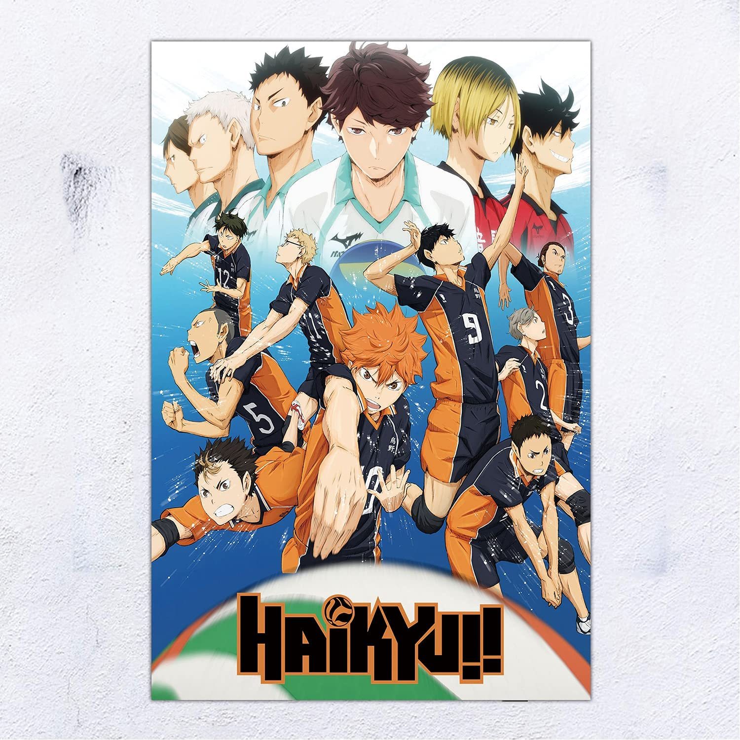 Haikyuu Anime Poster And Prints Unframed Wall Art Gifts Decor 12X18" - $27.99