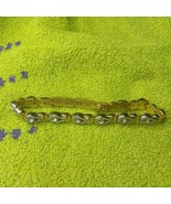 Gold tone bracelet with rhinestones from China - €7,78 EUR