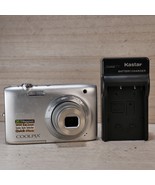 Nikon Coolpix  S2800 20MP 5X Digital Camera Silver *GOOD/TESTED* - €126,62 EUR
