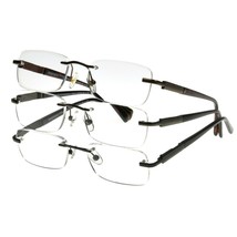 Lot of 3 Designer Optics Foster Grant Reading Glasses w Soft Case U PICK NOB FS! - £9.22 GBP