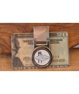 Las Vegas Golf Spring Loaded Money Clip - Gold Plated Clip - $22.91