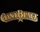 Music Pin Clint Black 1992 Logo Tour Pin - £9.38 GBP