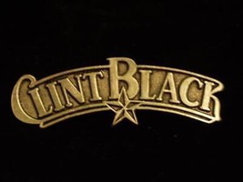 Music Pin Clint Black 1992 Logo Tour Pin - £9.40 GBP