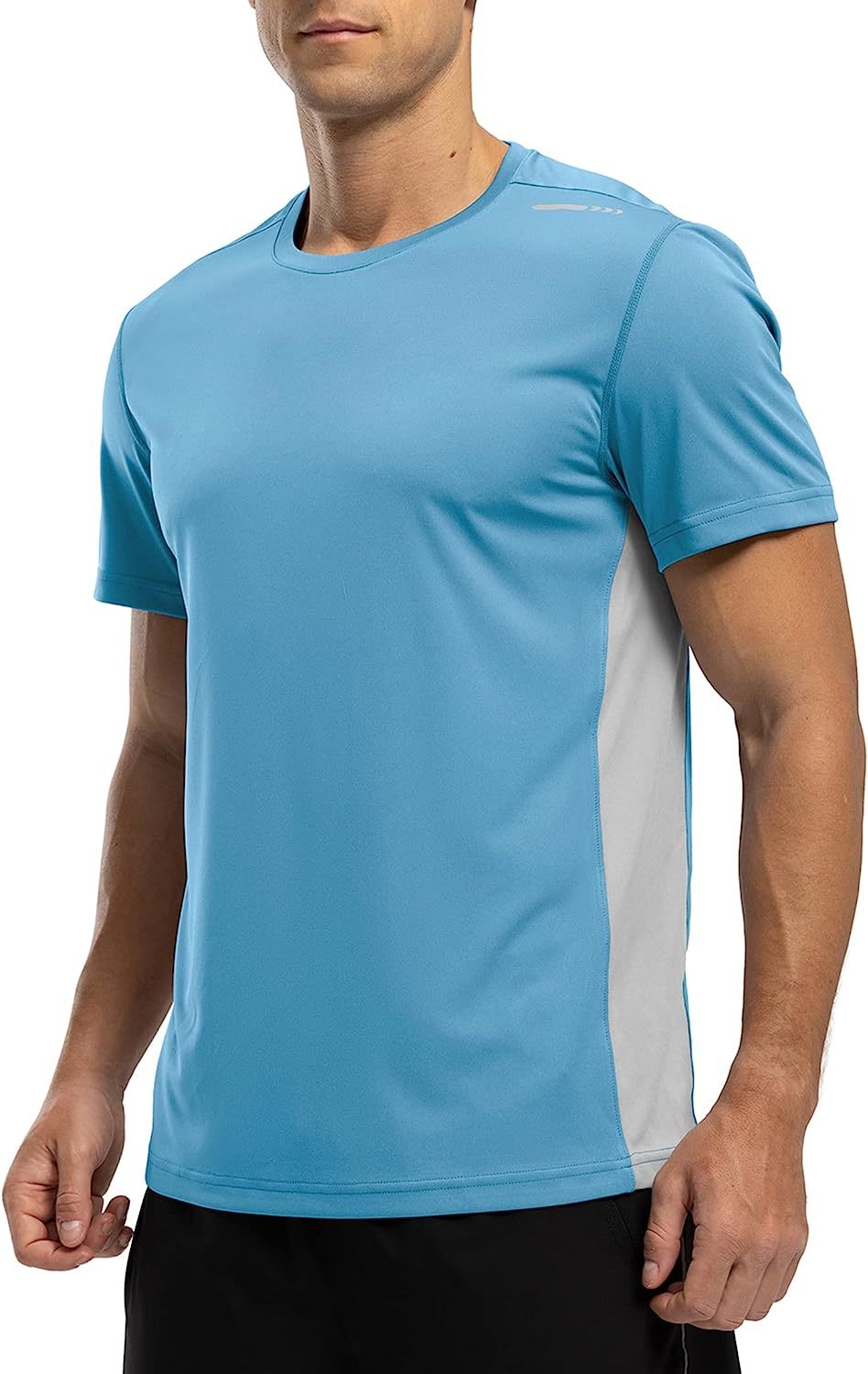 Basudam Men'S Short Sleeve Shirts Quick Dry Cool Upf 50+ Lightweight, Shirts - £29.87 GBP