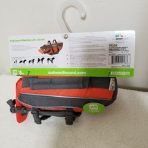 Dog Life Jacket Orange with Rescue Handle Outward Hound Ripstop Pupsaver XS - £7.56 GBP
