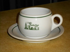 Hutschenreuther CAFFE MANHATTAN Diner Cafe Restaurant Ware Coffee Cup an... - $29.69