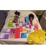 Barbie Jumble Bundle 2 Used Dolls and Accessories - £23.74 GBP