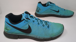 Nike Free 3.0 Trainer Athletic Running Shoes Men&#39;s Size 12 Blue 553684-402 - £30.96 GBP