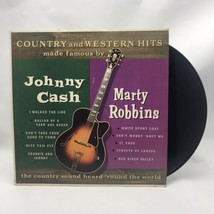 Country and Western Hits Made Famous by: Johnny Cash &amp; Marty Robbins Vinyl - £6.96 GBP