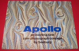 Seeburg LS3 Apollo Original 1969 Jukebox Flyer Phonograph Music NOS Brochure - £20.70 GBP