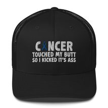 Cancer Touched My Butt So I Kicked It&#39;s Ass Embroidery Hat | Colon Cance... - £22.93 GBP