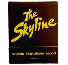 The Skyline Restaurant Orlando Airport Vintage Matchbook Unused Florida ... - $14.99