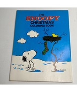 Vintage Peanuts The Snoopy Christmas Coloring Book Charlie Brown Lucy Sa... - £19.65 GBP