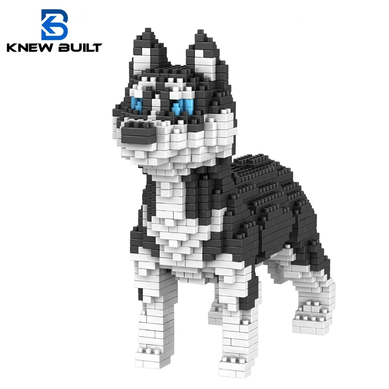 KNEW BUILT Dog Model Mini Building Block Toys Set for Kid Boy Girls Adult - £13.61 GBP+