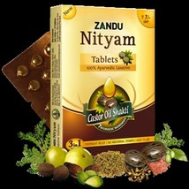 216 Zandu Nityam Ayurvedic Tablets digestion abdominal stomach cramp gas... - £39.49 GBP