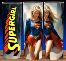 Supergirl Sexy Comic Book Girl Cup  Mug Tumbler 20oz - £15.83 GBP