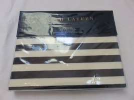 Ralph Lauren Durant Camron Stripe Queen Flat Sheet - £60.45 GBP