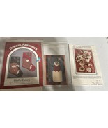 Quilt Pattern Lot Liberty Homestead Holly Bears, January Snowman And Vic... - $222.70 MXN
