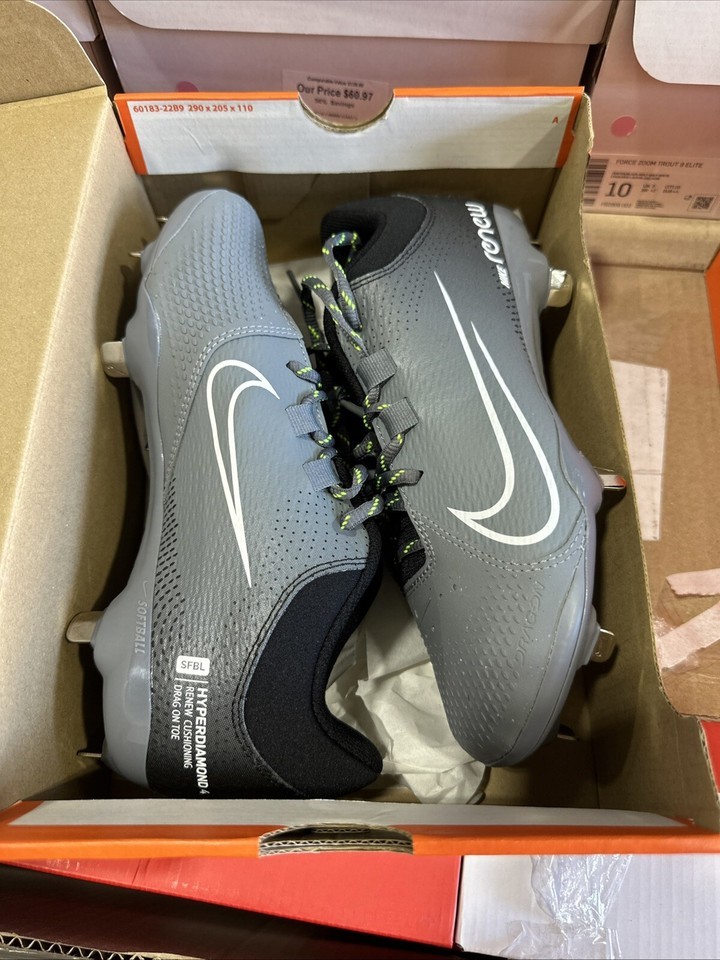 Nike Women’s Hyperdiamond 4 Pro Softball Cleats. Size 8 . New - $49.49