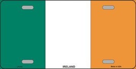 Ireland Flag Metal Novelty License Plate LP-512 - £15.14 GBP