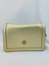 NWT Tory Burch Landon Combo Leather Crossbody Soft Gold 18169686 - £230.95 GBP