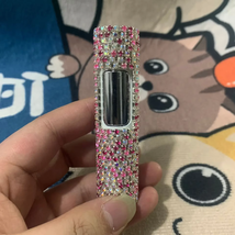 Rhinestone Torch Lighter for Ladies Mini Portable Cigarette Lighter Wind... - $27.99