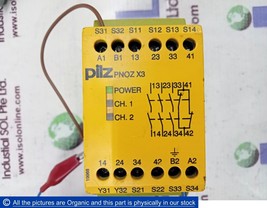 Pilz PNOZ X3 24VAC 24VDC 3n/o 1n/c 1so Safety Relay 774310 - £452.48 GBP