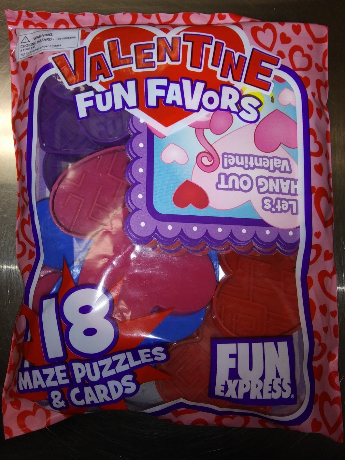 Valentine Fun Favors - #WS85/3949 - $3.99