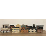 The Cat&#39;s Meow Village Lot of 12 Pieces Amish Oak Furniture Dentist Hote... - €101,75 EUR