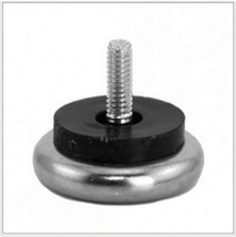 16 Adjustable 1.5&#39;&#39; Stem Threaded Nickel Base Glide Levelers (3/8&#39;&#39;-16) - $38.98