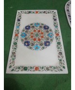 10&quot;x18&quot; Marble Big Trays Tray Serving Dishe Inlay Pietra Dura Columbus D... - £1,390.88 GBP