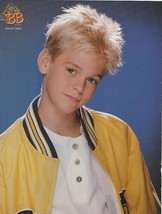 Aaron Carter Lance Bass Nsync teen magazine pinup clipping Pop yellow ja... - $130.47 MXN