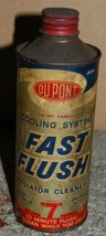 DUPONT COOLING SYSTEM FAST FLUSH VINTAGE COLLECTIBLE CAN AUTO GRAPHICS - £21.67 GBP