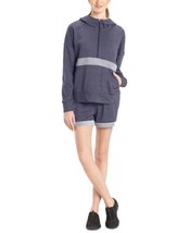 Josie Natori Womens Chi French Terry Active Half-Zip Top, X-Large - £64.50 GBP