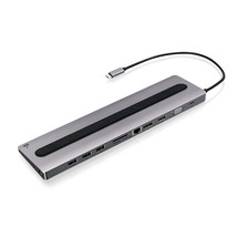 IOGEAR USB-C 8 Port Low Profile Docking Station - 4K@30Hz - 1 HDMI - 1 DisplayPo - £77.77 GBP